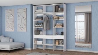 Встраиваемый Стеллаж для одежды Мирта 50 BMS