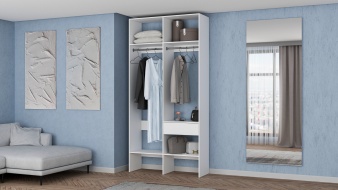 Распродажа - Стеллаж для одежды Мирта 42 BMS