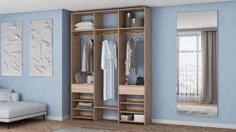 Стеллаж для одежды Мирта 91 BMS - новинка