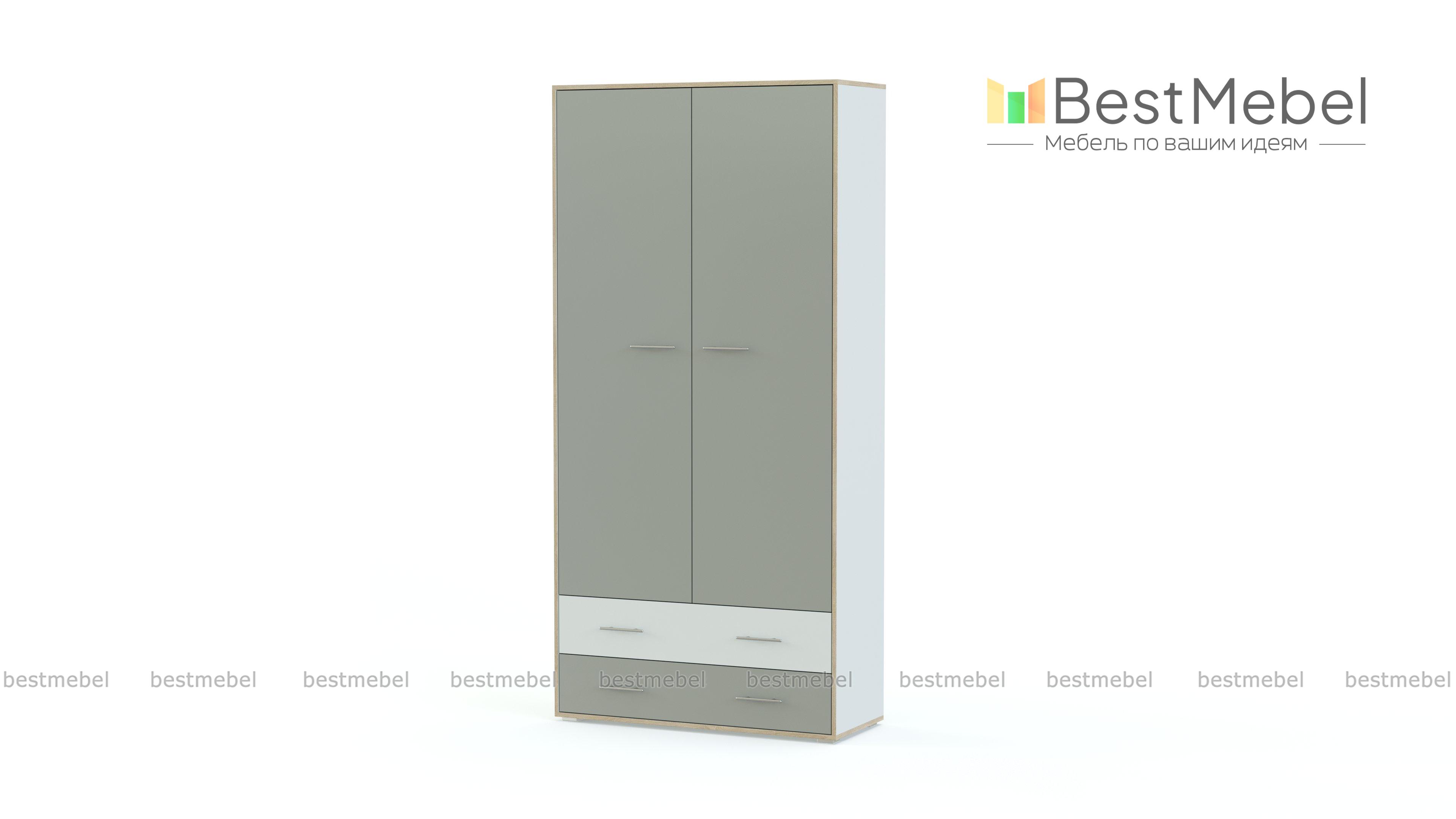 Шкаф Лео 2Д2Ш BMS - Фото