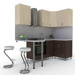 Кухня с барной стойкой Изабелла-3 BMS - Фото 3