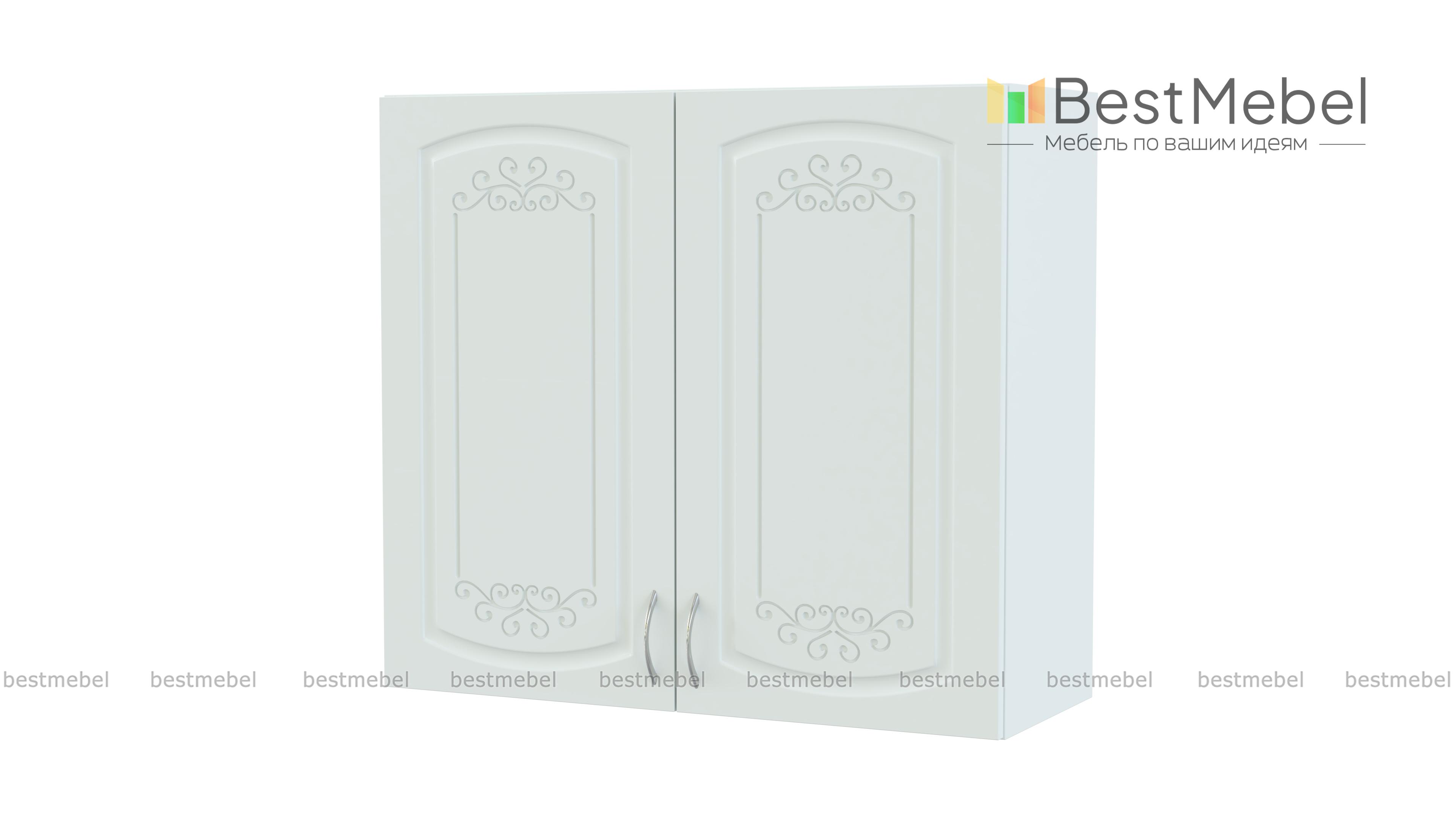 Шкаф навесной  2 двери Глория BMS - Фото