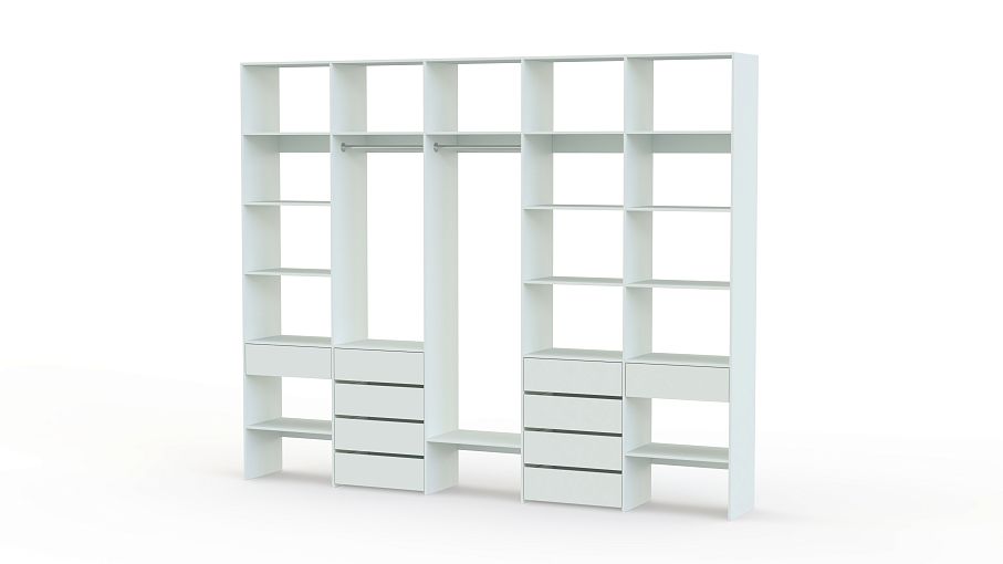 Стеллаж для одежды Мирта 71 BMS - Фото