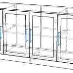 Чертеж Комод Карлос-078 BMS
