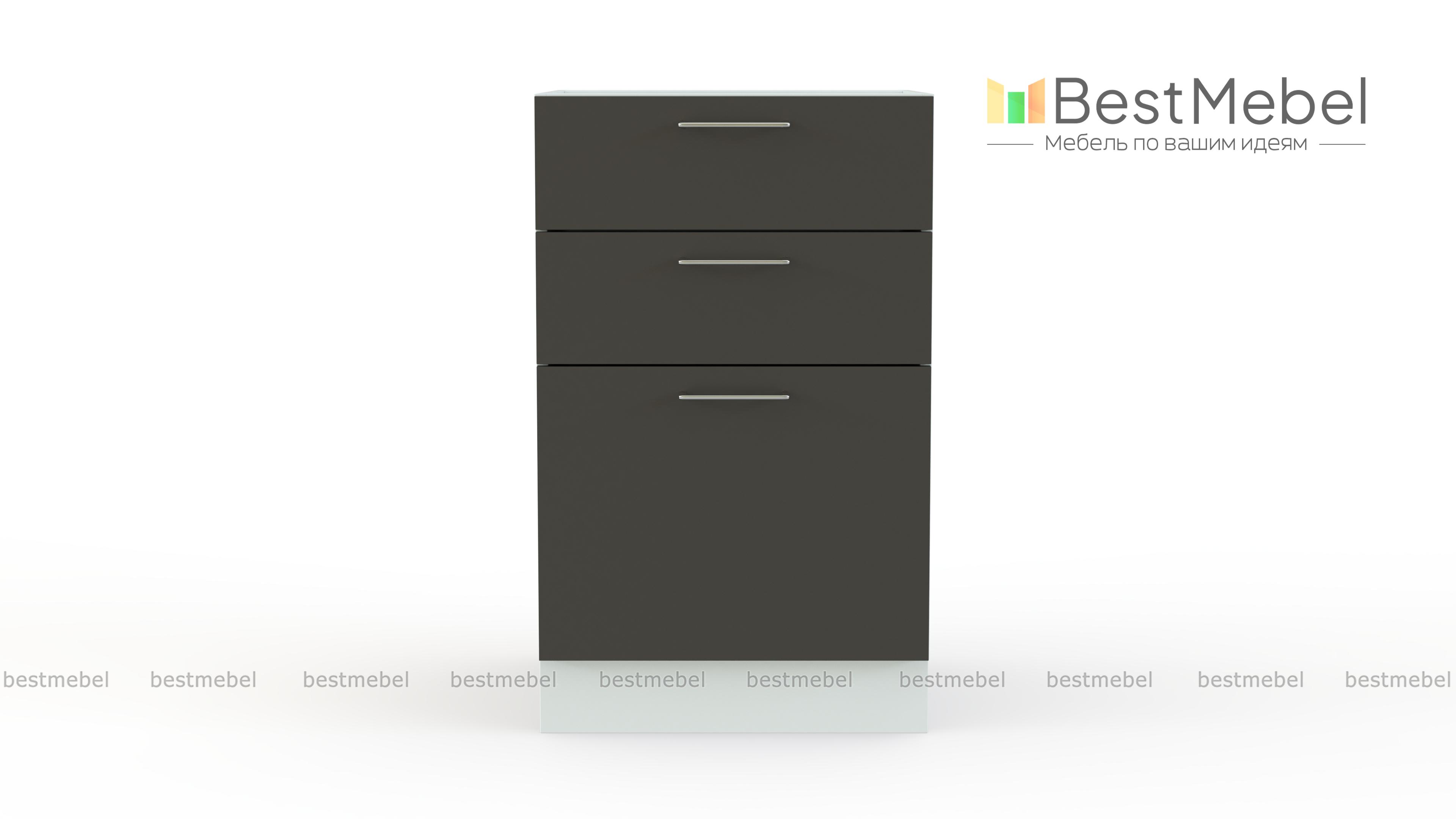 Стол с 3-мя ящиками Арт BMS - Фото