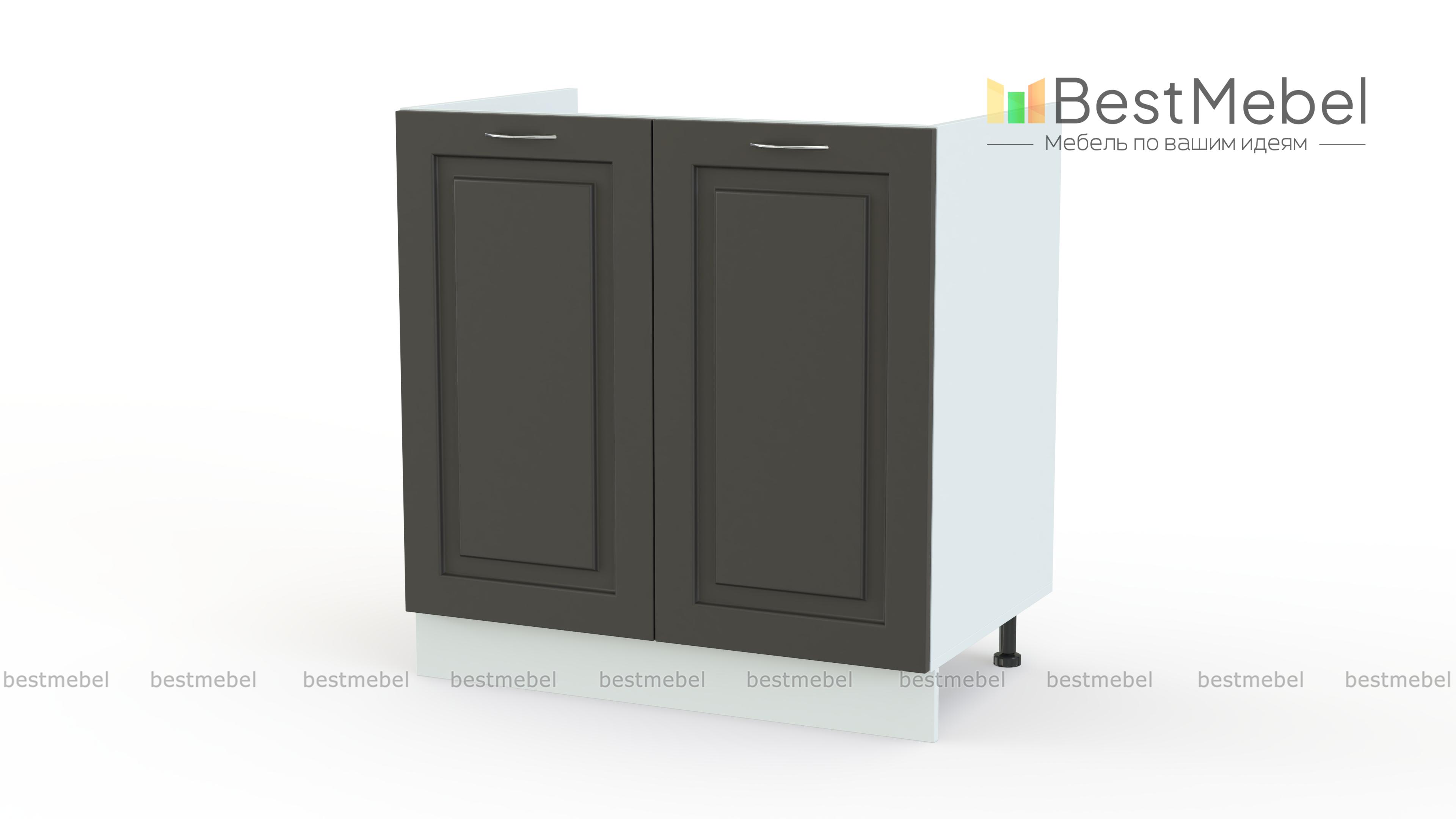 Шкаф нижний Гарда мойка 2 двери BMS - Фото