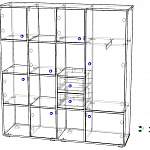 Схема сборки Стеллаж Джери 2 BMS