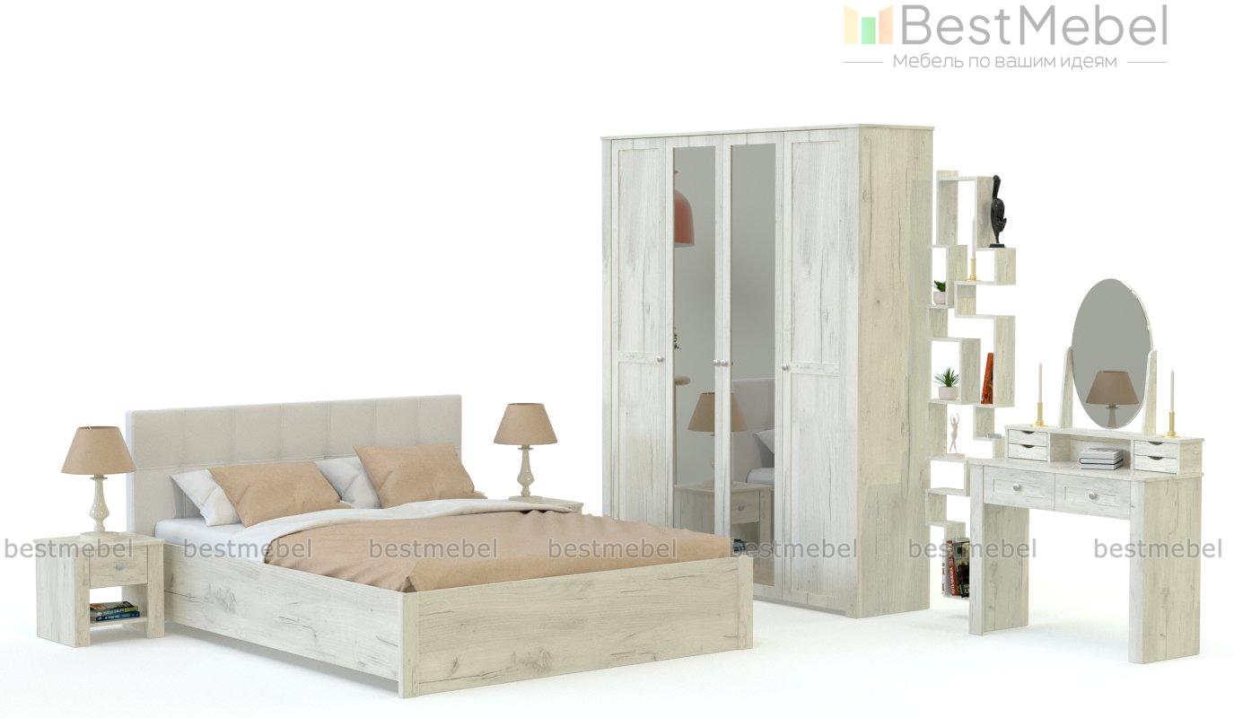 Спальня Бриз комплектация 2 BMS - Фото