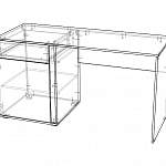 Схема сборки Письменный стол График BMS