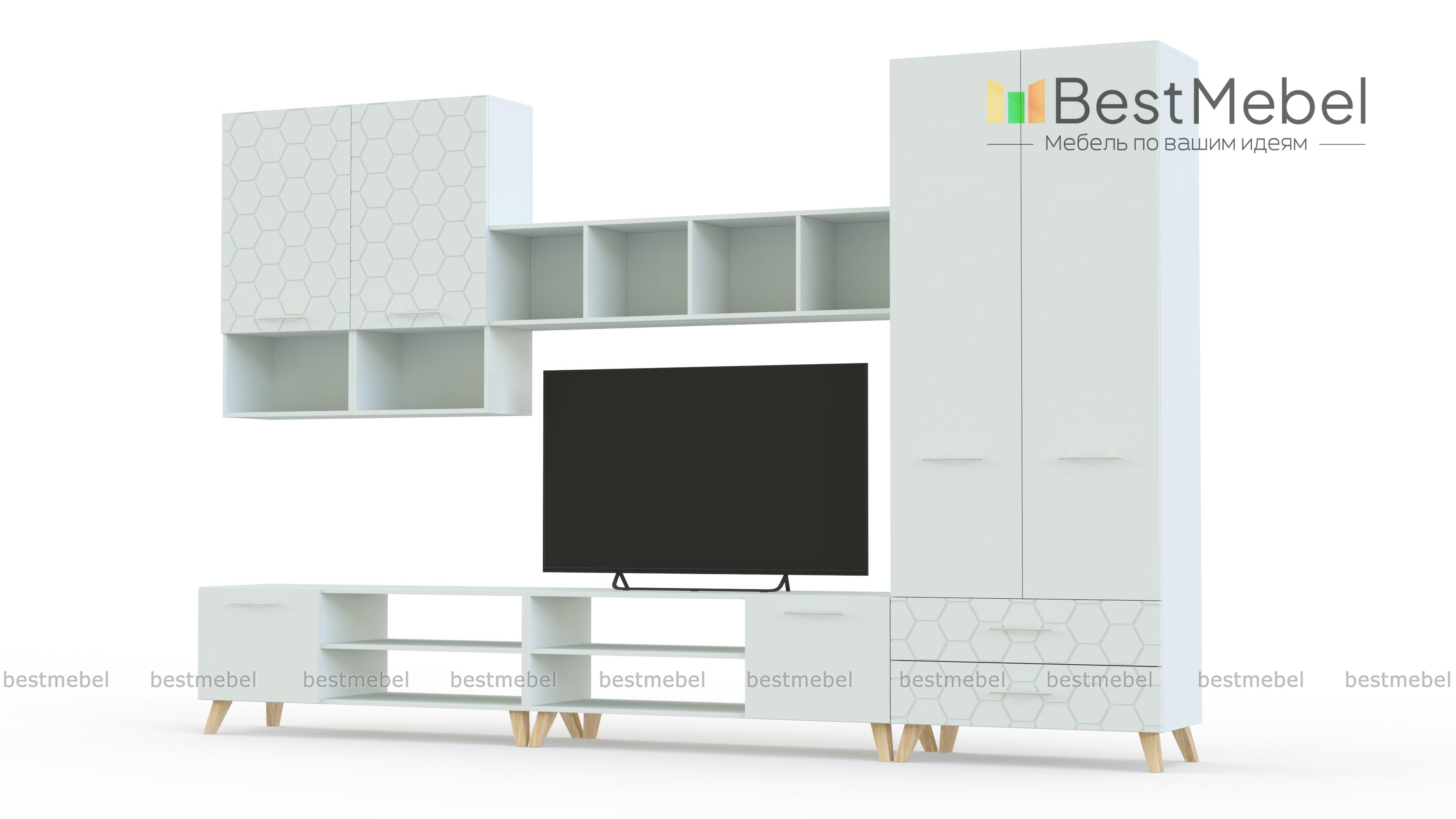 Стенка для гостиной Ромира 5 BMS - Фото