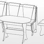 Схема сборки Кухонный уголок Виктория 20 BMS