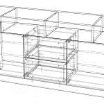 Чертеж Тумба под ТВ Виго 10 BMS