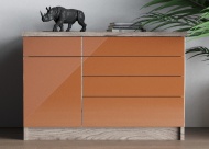 ЭСКИЗ Комод Шайн 14 глянцевый BMS (1400х900х500)