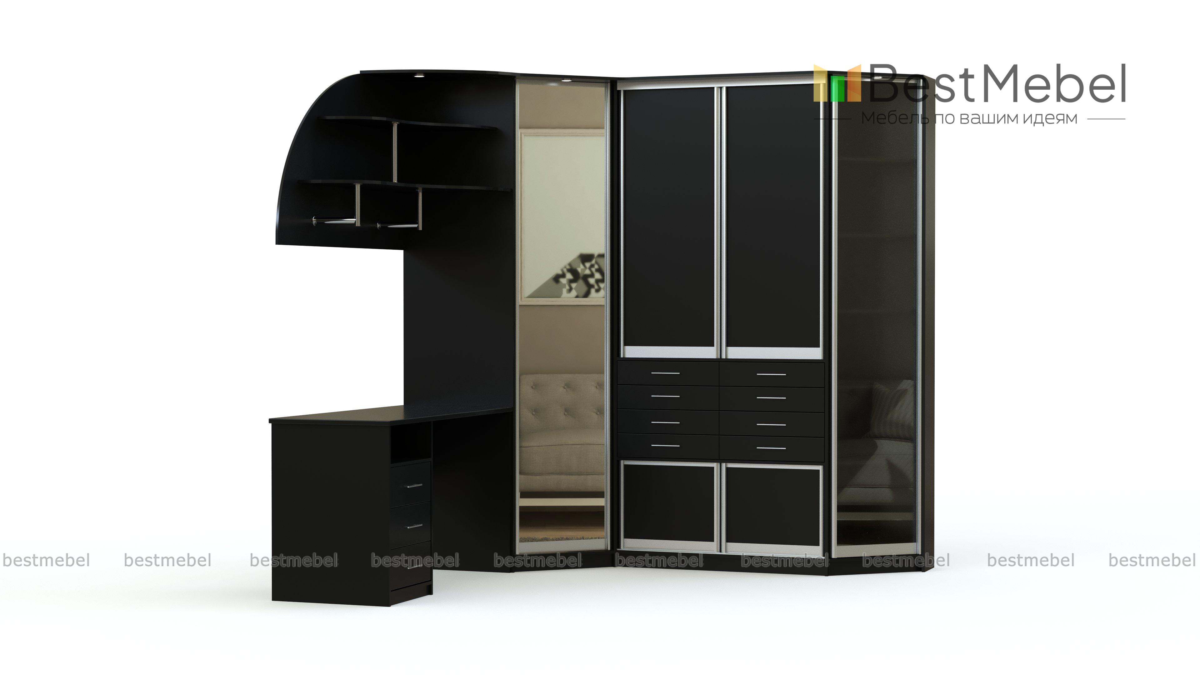 Шкаф угловой 215 BMS - Фото