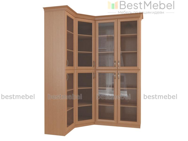 Угловой шкаф для книг Кронос 2.6 BMS - Фото