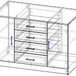 Схема сборки Комод Селена 1 BMS