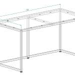 Стол компьютерный Моджо 4 BMS