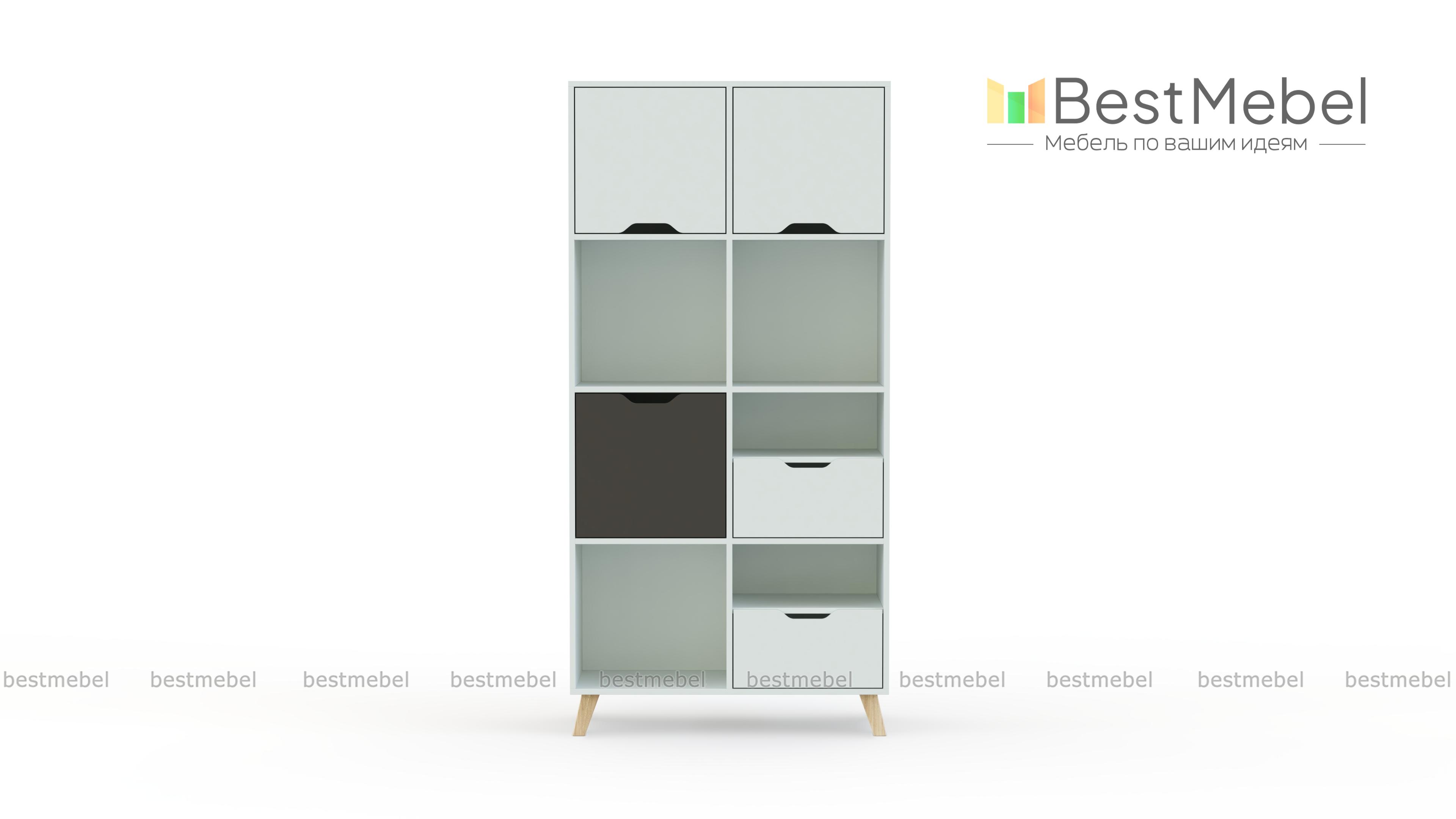 Стеллаж Марти 3 BMS - Фото