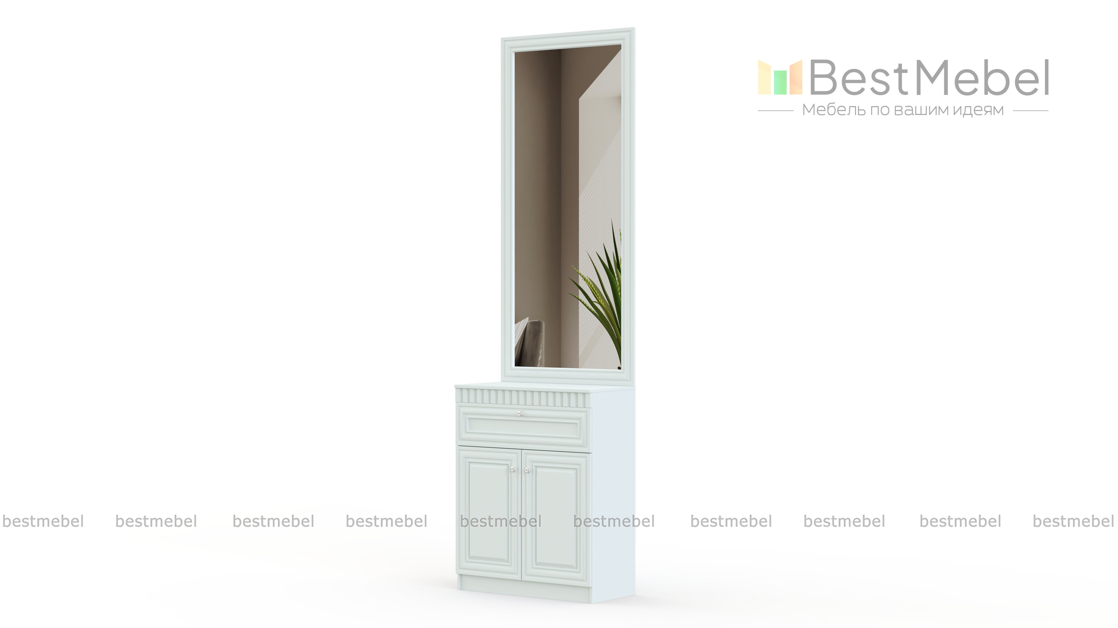 Тумба с зеркалом Анна 1 BMS