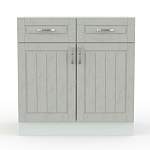 Шкаф нижний Лондон 2 двери 2 ящика BMS - Фото 2