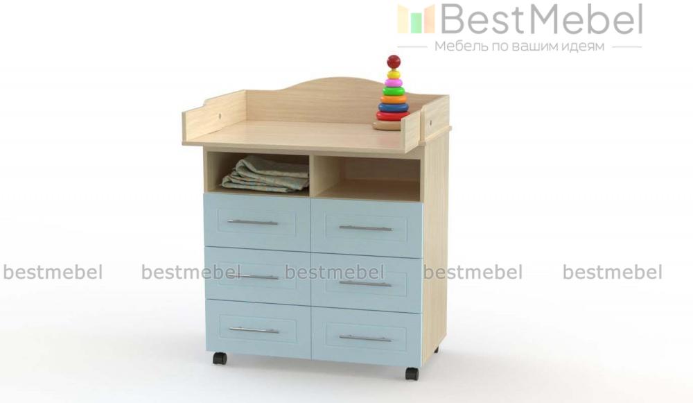 Пеленальный комод Микки 5 BMS - Фото