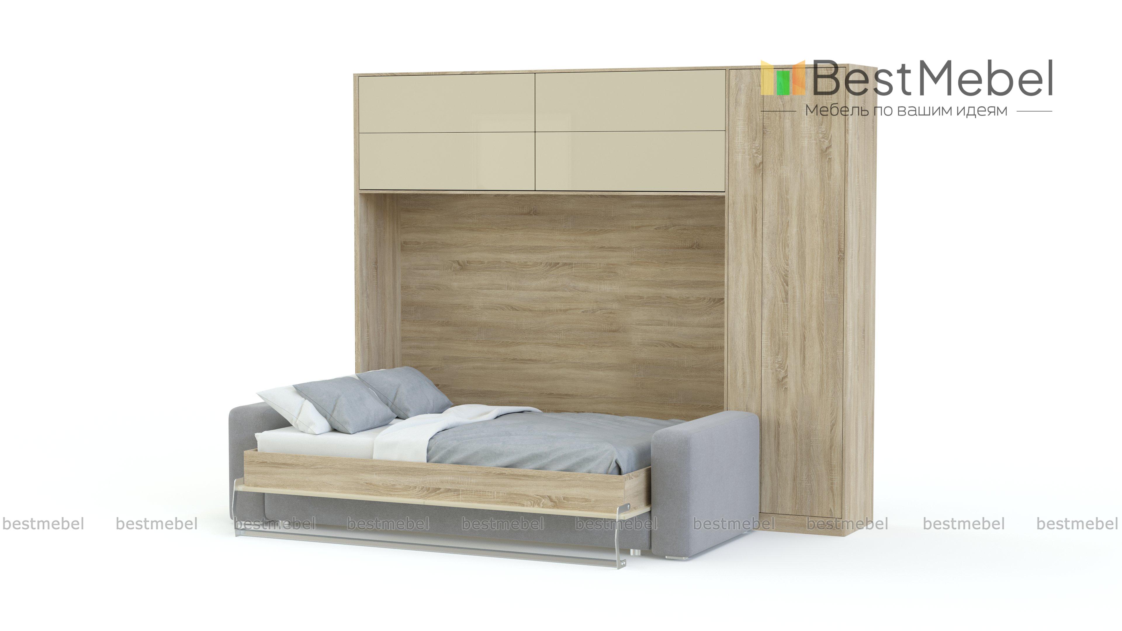 Кровать-трансформер с диваном Григо BMS - Фото