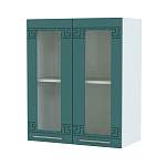 Шкаф навесной со стеклом 1000 Греция BMS - Фото 5