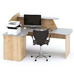 Угловой офисный стол Премьер М BMS - Фото 2