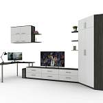 Стенка с компьютерным столом Маркус BMS - Фото 8