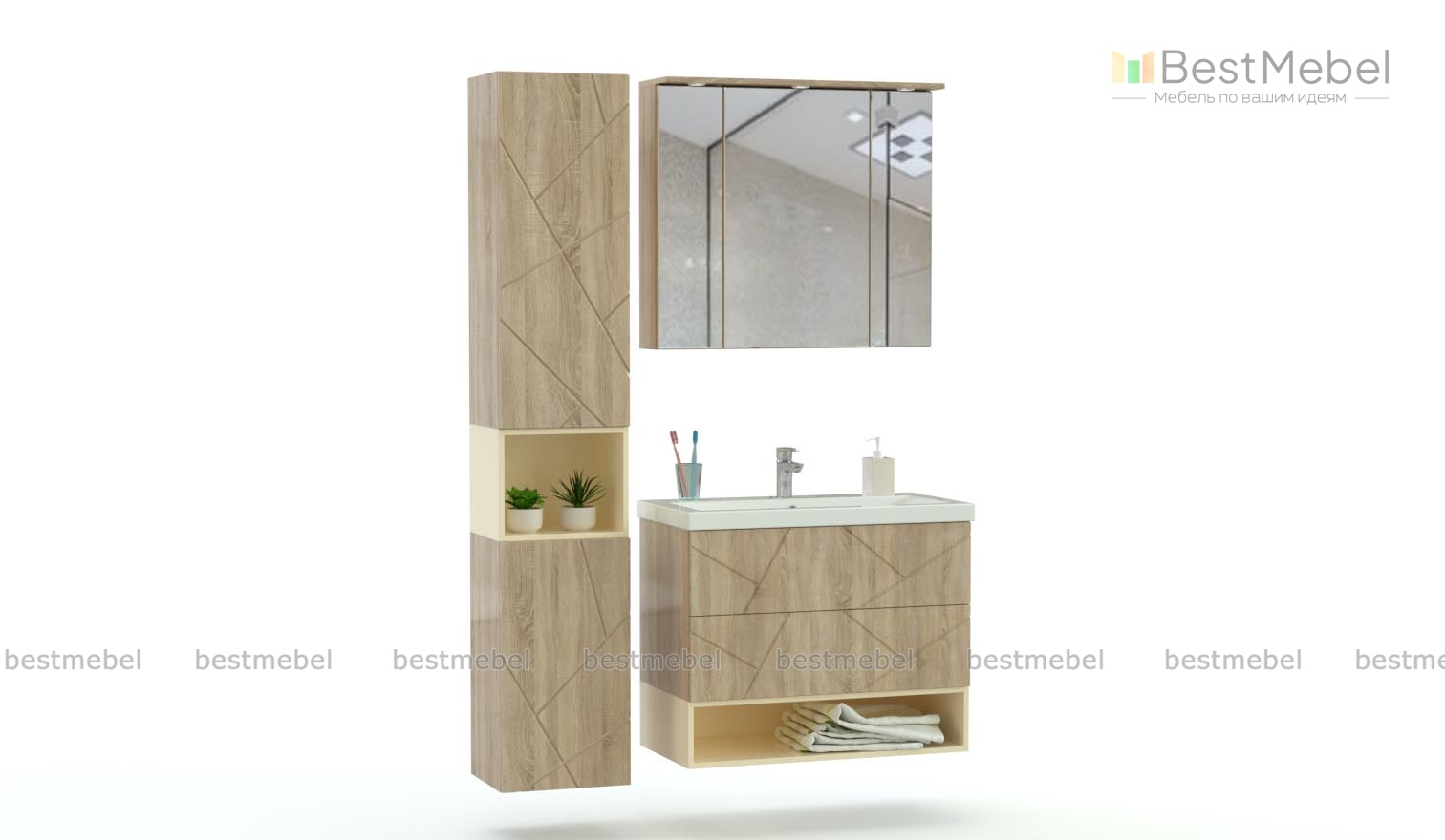 Мебель для ванной Альта 2 BMS