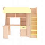 Угловая кровать-чердак Мультиплекс BMS - Фото 3