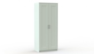 ЭСКИЗ Шкаф распашной Бримнес Brimnes 2 (980х2300х500) (Белье - Платье (2 верх. полки) (2))