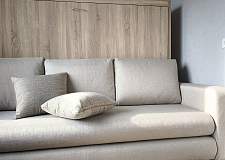 Шкаф-кровать с диваном Сирена BMS