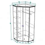 Схема сборки Шкаф угловой Капелла 204 BMS