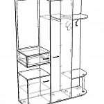 Схема сборки Прихожая Интер BMS