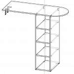 Схема сборки Барная стойка Д 2 BMS