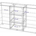 Схема сборки Комод HC 519 BMS