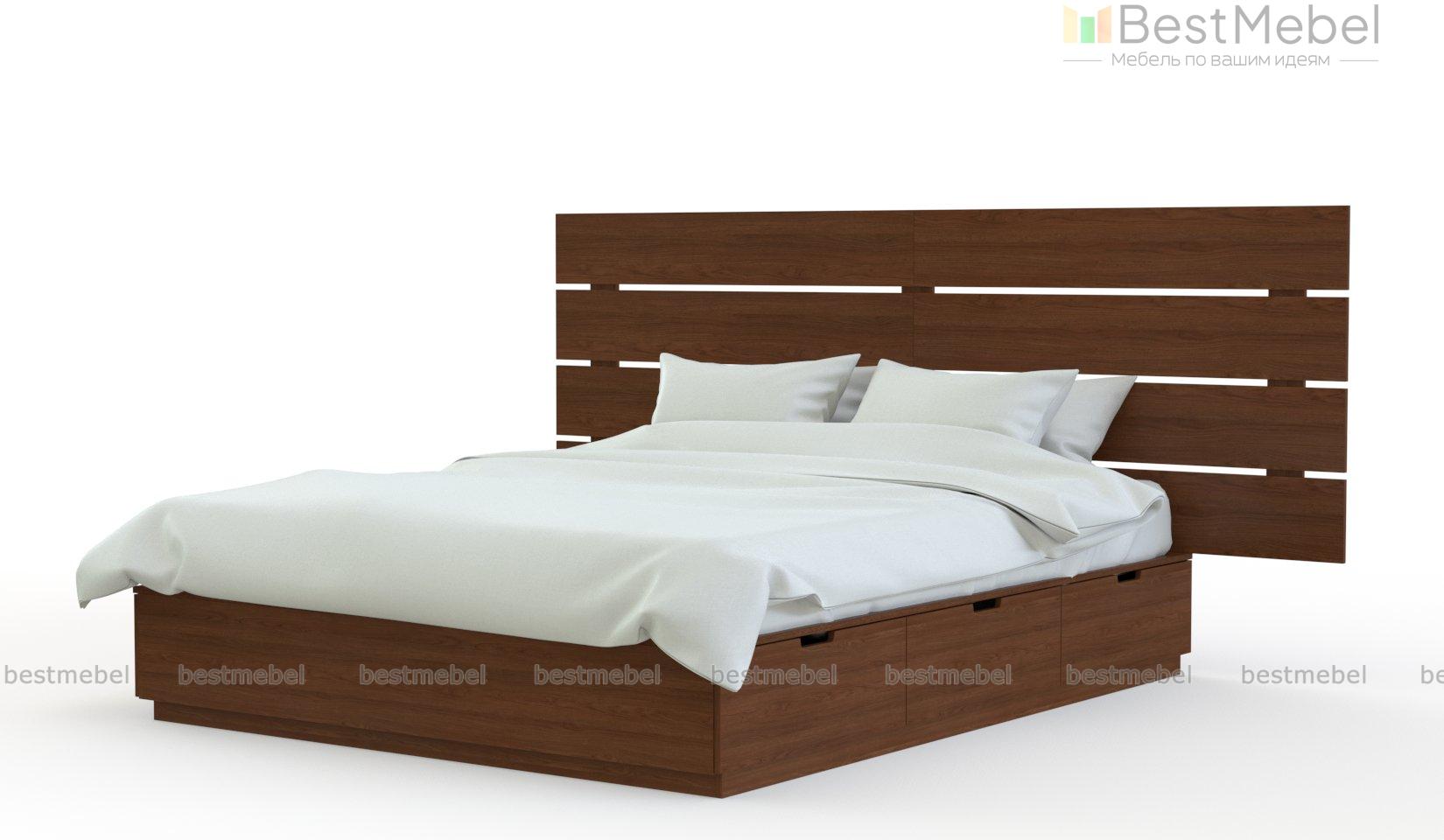 Кровать Нордли Nordli 2 - Фото