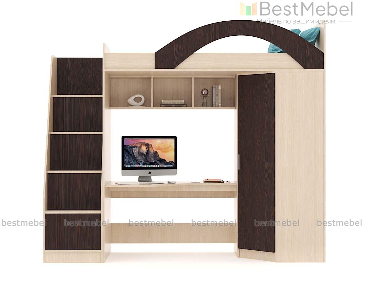 Детская кровать-чердак Уник BMS - Фото