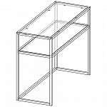 Схема сборки Консольный столик Лист 1 BMS