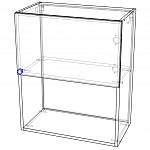 Схема сборки Шкаф навесной однодверный Тьяра BMS