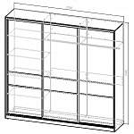 Схема сборки Шкаф-купе №220 BMS