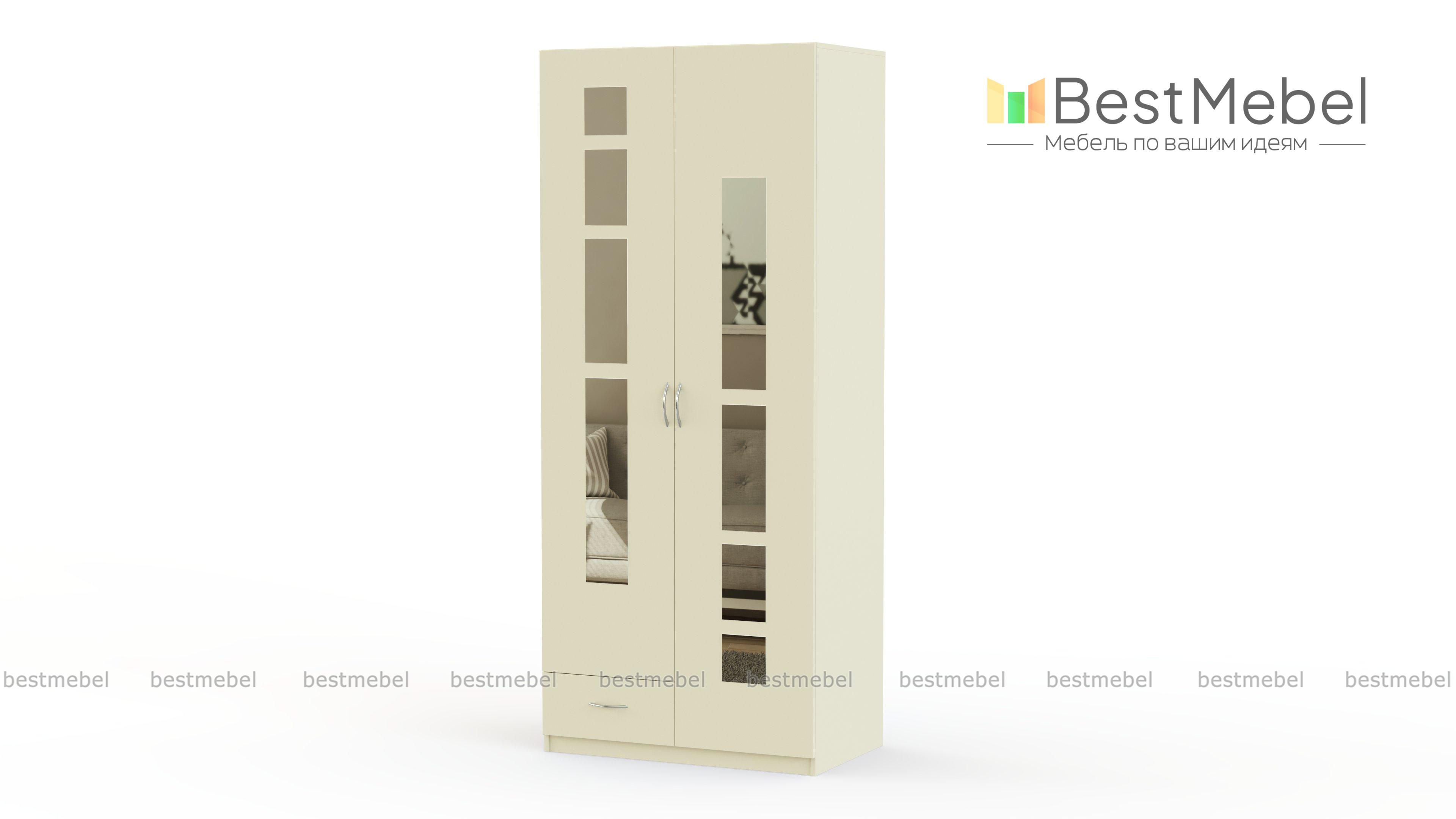 Распашной шкаф Паулина 48 BMS - Фото