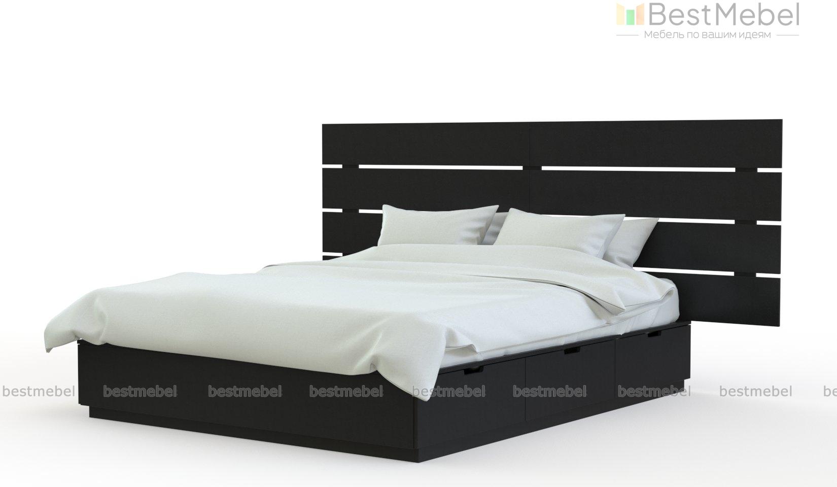 Кровать Нордли Nordli 2 - Фото