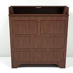 Комод - пеленатор Тач-Лач орех BMS - Фото 6