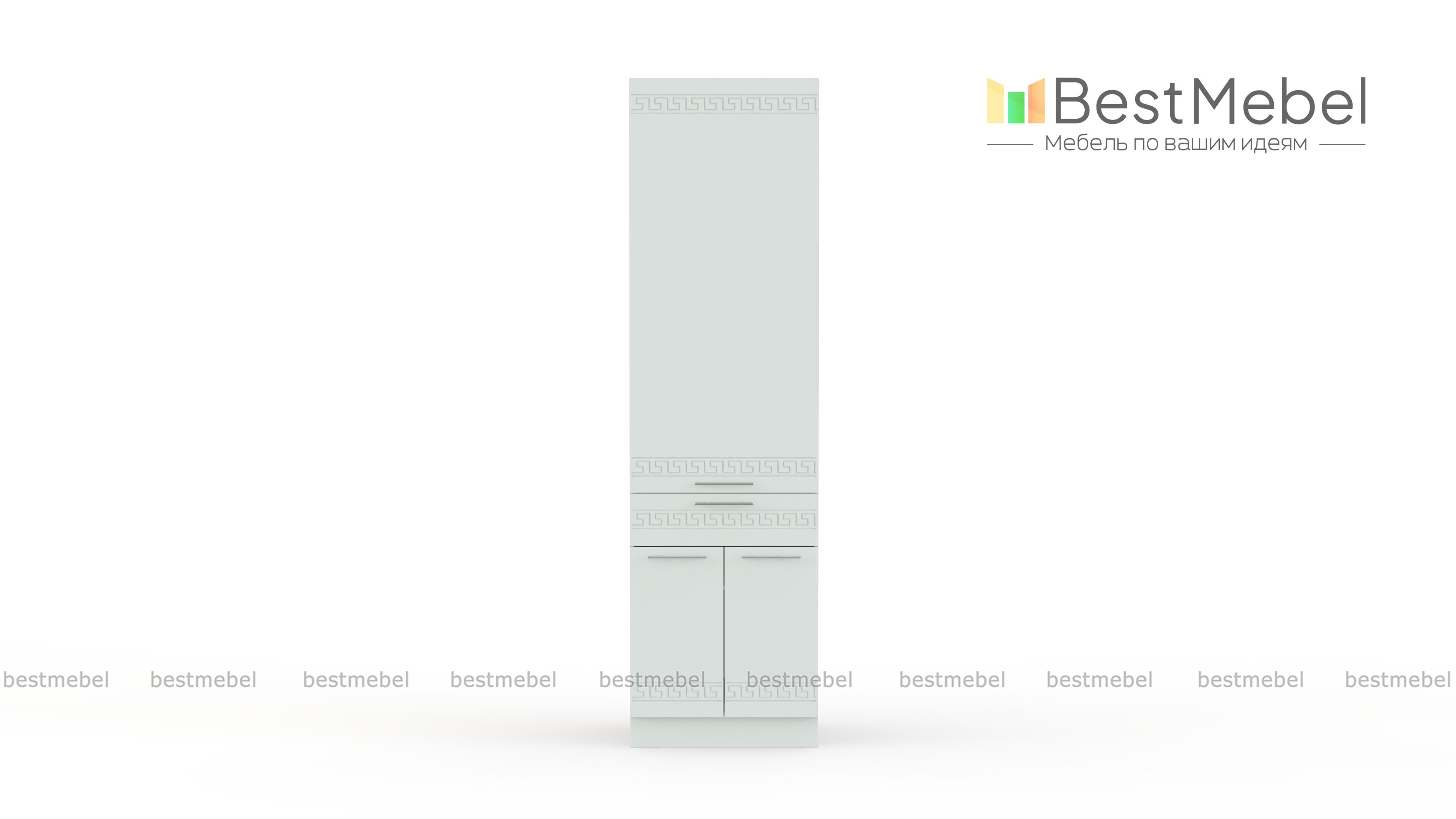 Шкаф-пенал 1 ящик  Греция-2 BMS - Фото