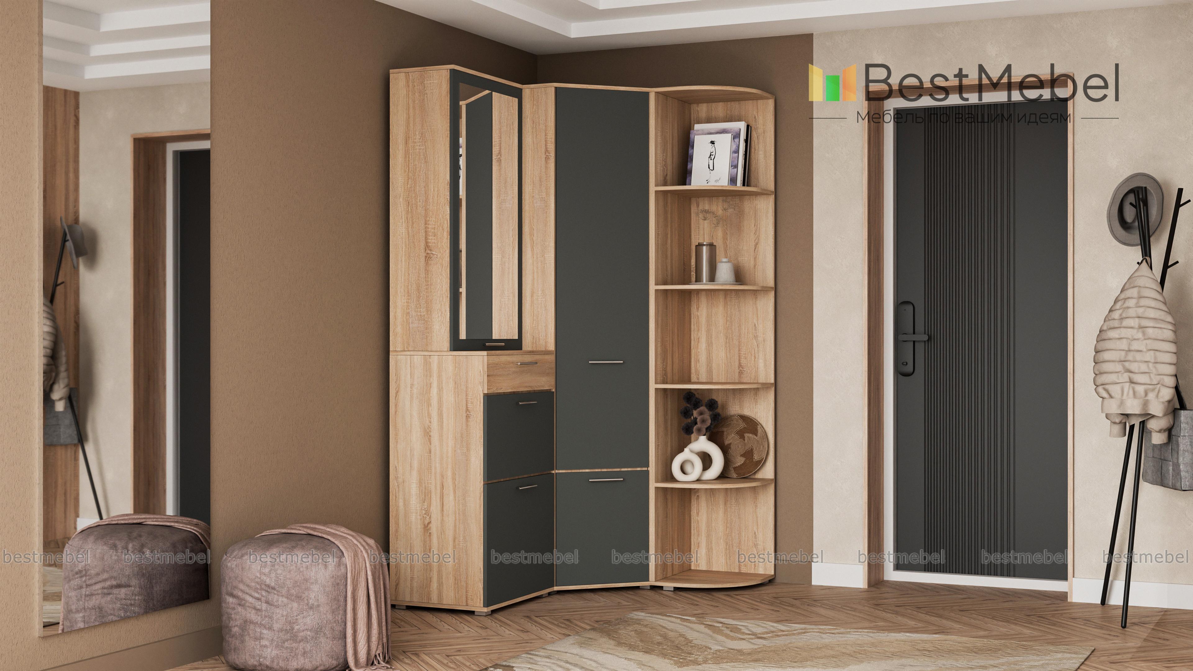 Угловой шкаф Вива 1 BMS - Фото