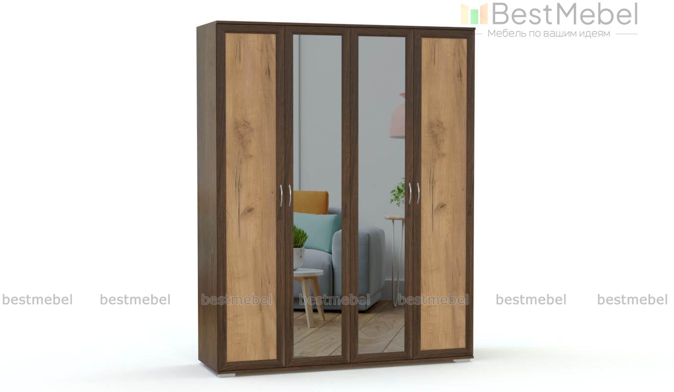 Распашной шкаф Ривьера 1 BMS - Фото