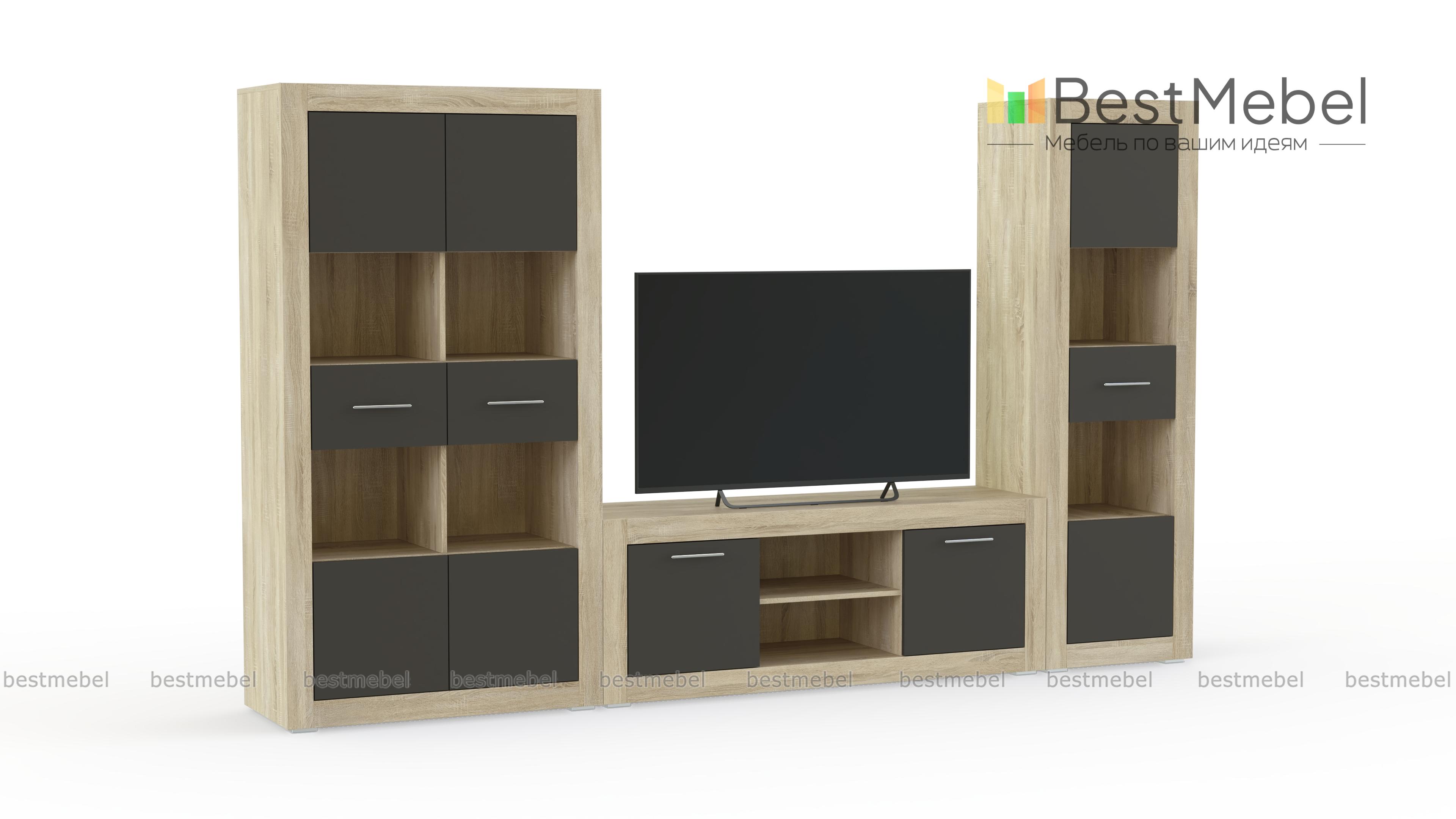 Гостиная Прага светлая 2 BMS - Фото