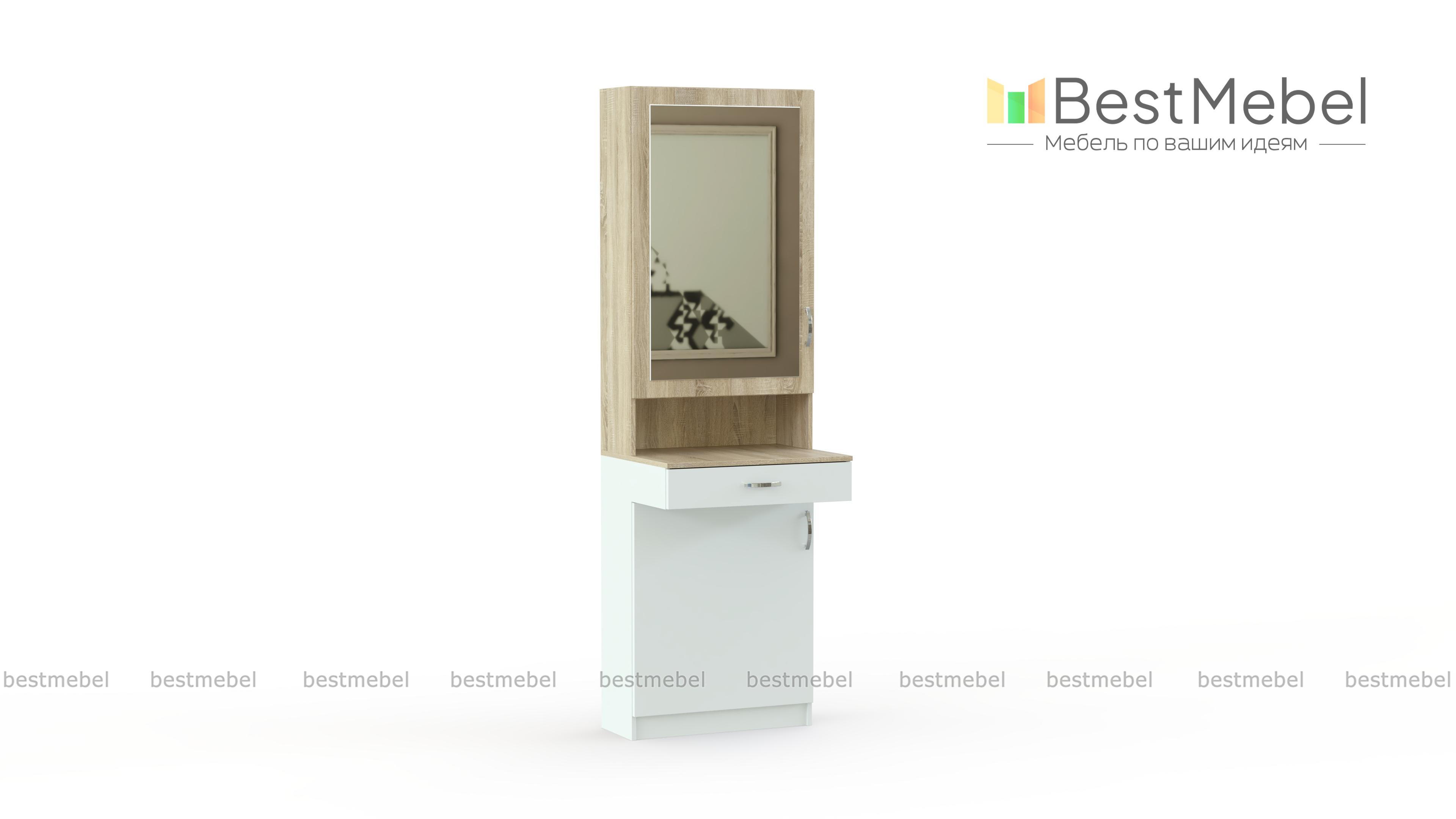 Тумба с зеркалом Дарина-01 BMS - Фото